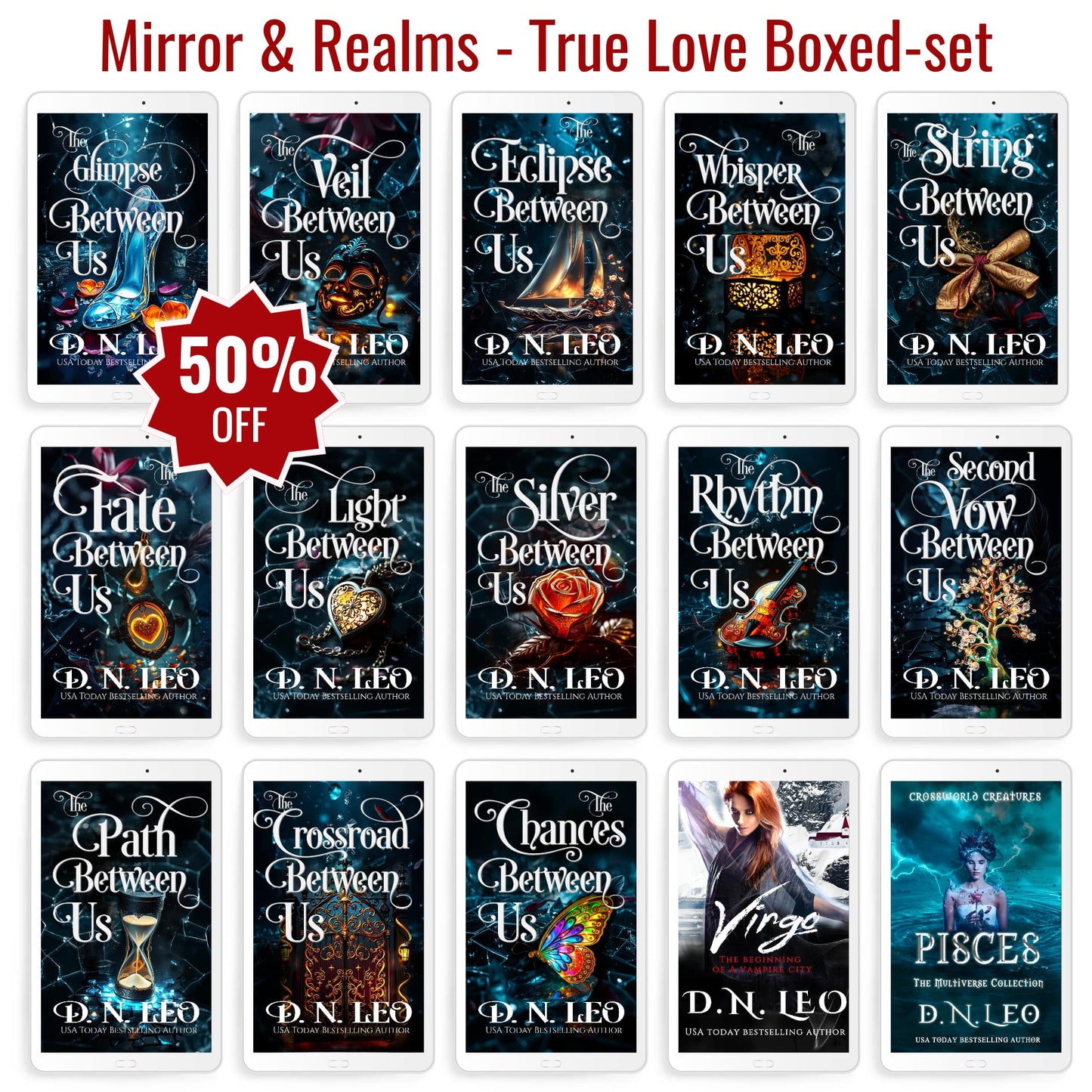 Mirror and Realms TRUE LOVE 15 E-book Boxed-set