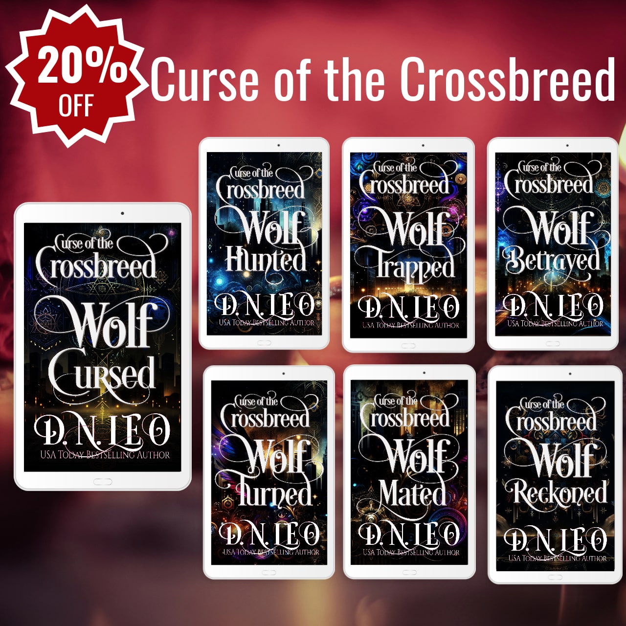 Curse of the Crossbreed - 7 E-book Boxed-set