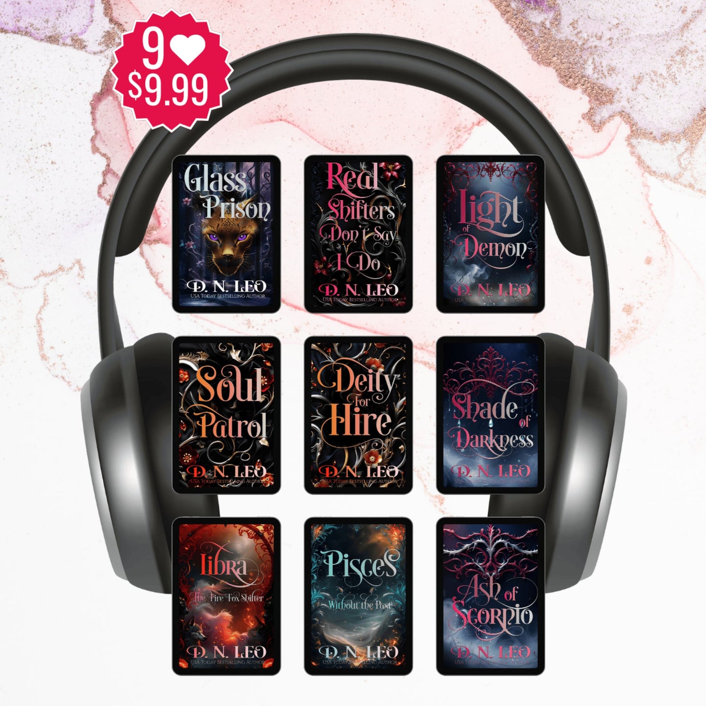 Destined Hearts 9 E-books Boxed-set