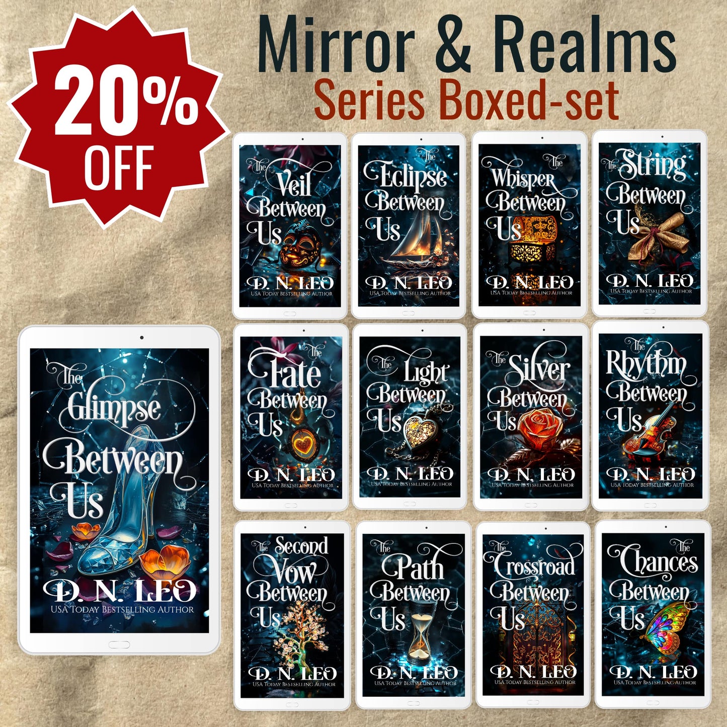 Mirror and Realms Gold Edition 13 Audiobook Boxed-set