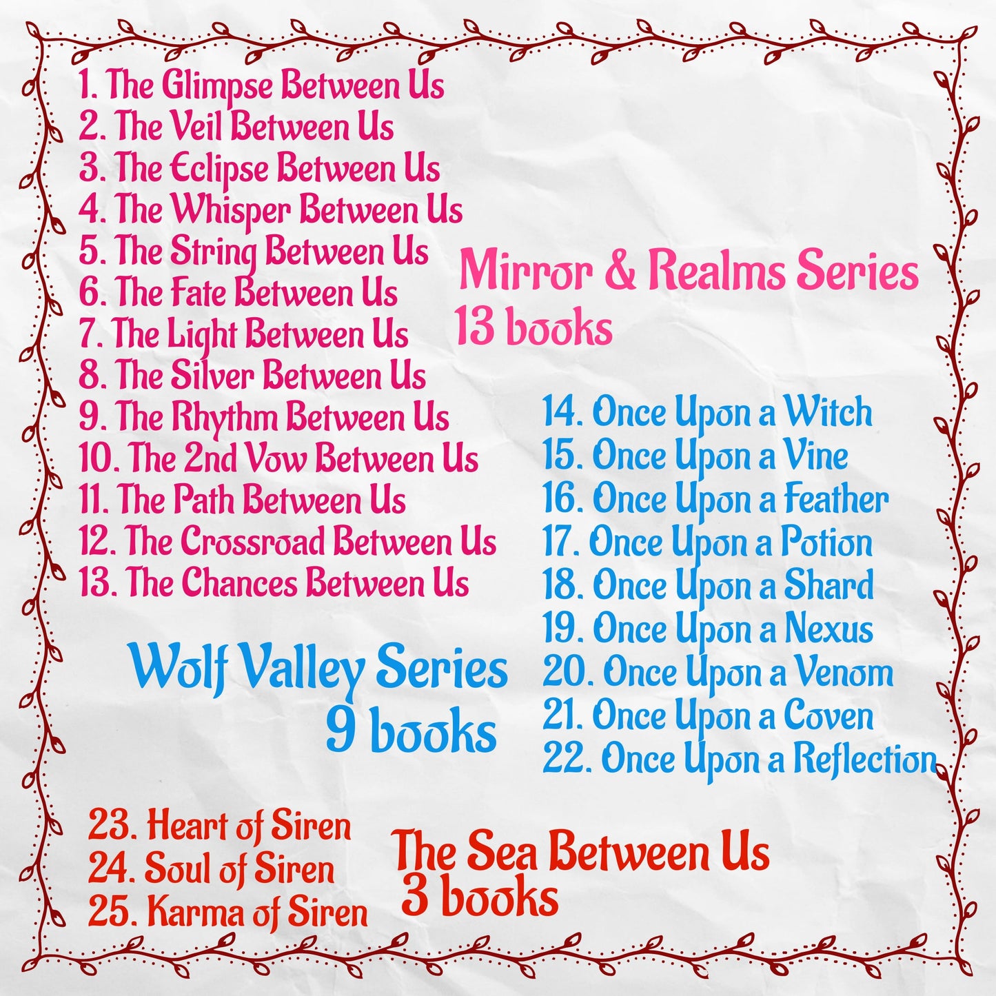 Mirror & Realms - Super Gold - 25 Audiobook Bundle