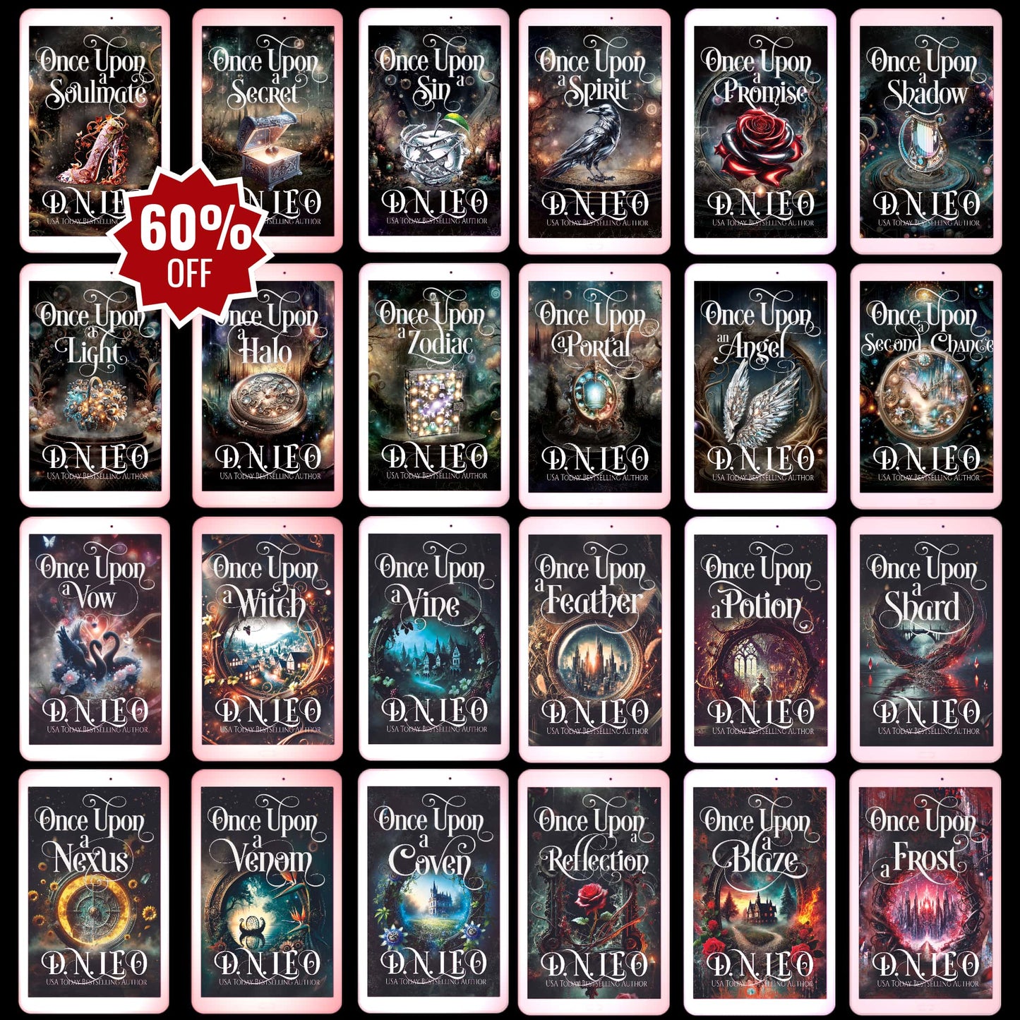 Mirror & Realms Ultimate - 24 E-books Complete Series